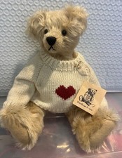 THE BEAR FACTS 1994 SIGNED SHIRLEY MEYER Limited Edition MOHAIR TYLER TEDDY BEAR picture