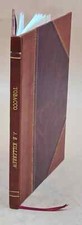 Tobacco. How to cultivate, cure and prepare for mar V. 1900 1900 [Leather Bound] picture