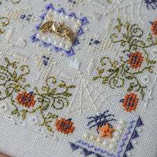 Limited Edition Cross Stitch Kit with Beads & Charms 12.5 Craft gift needlework picture