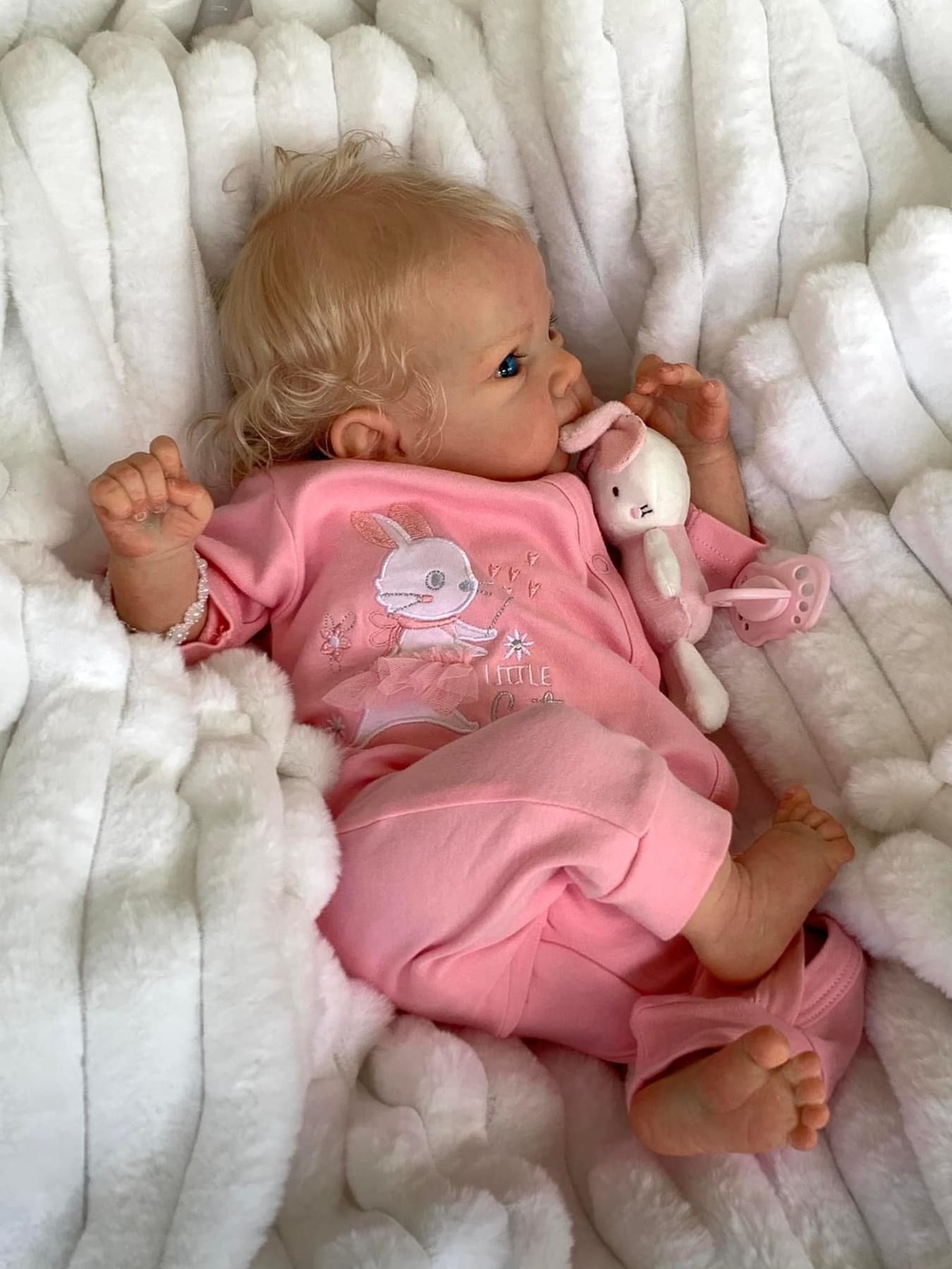 Lifelike Reborn Baby Dolls 18in Cloth Body Vinyl Limbs Handmade Real Life Infant Lifelike Reborn Baby Dolls 18in Cloth Body Vinyl Limbs Handmade Real Life Infant