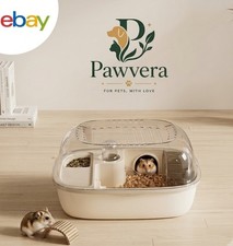 Luxury Hamster Habitat with Exercise Wheel, Hideout & Feeding Station picture