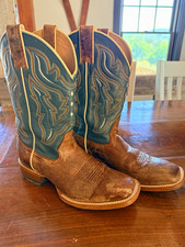 Cody James BB820 Brown Leather Western Cowboy Boots Men’s US 7 1/2 D picture