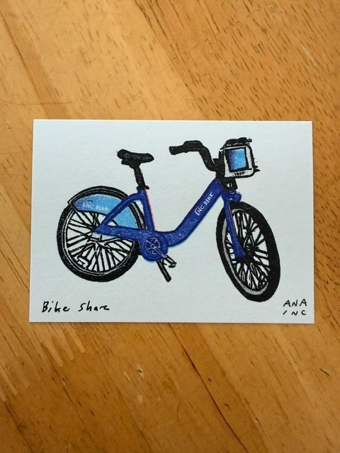 Update10/12 Anastasia Inciardi mini art prints (incl New York) Ana Inc+FREE SHIP