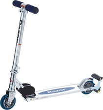 Razor Spark Aluminum Frame Foldable Kick Scooter, Adjustable Handlebars, Blue picture