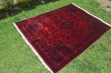 Gorgeous Super Fine Quality Lambs Wool Andkhoy Family Beljikl Zeer Khakhi Turkma picture