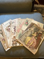 Victorian Scrapbook Pages Die Cuts, Lithography, Greeting Cards Etc. picture