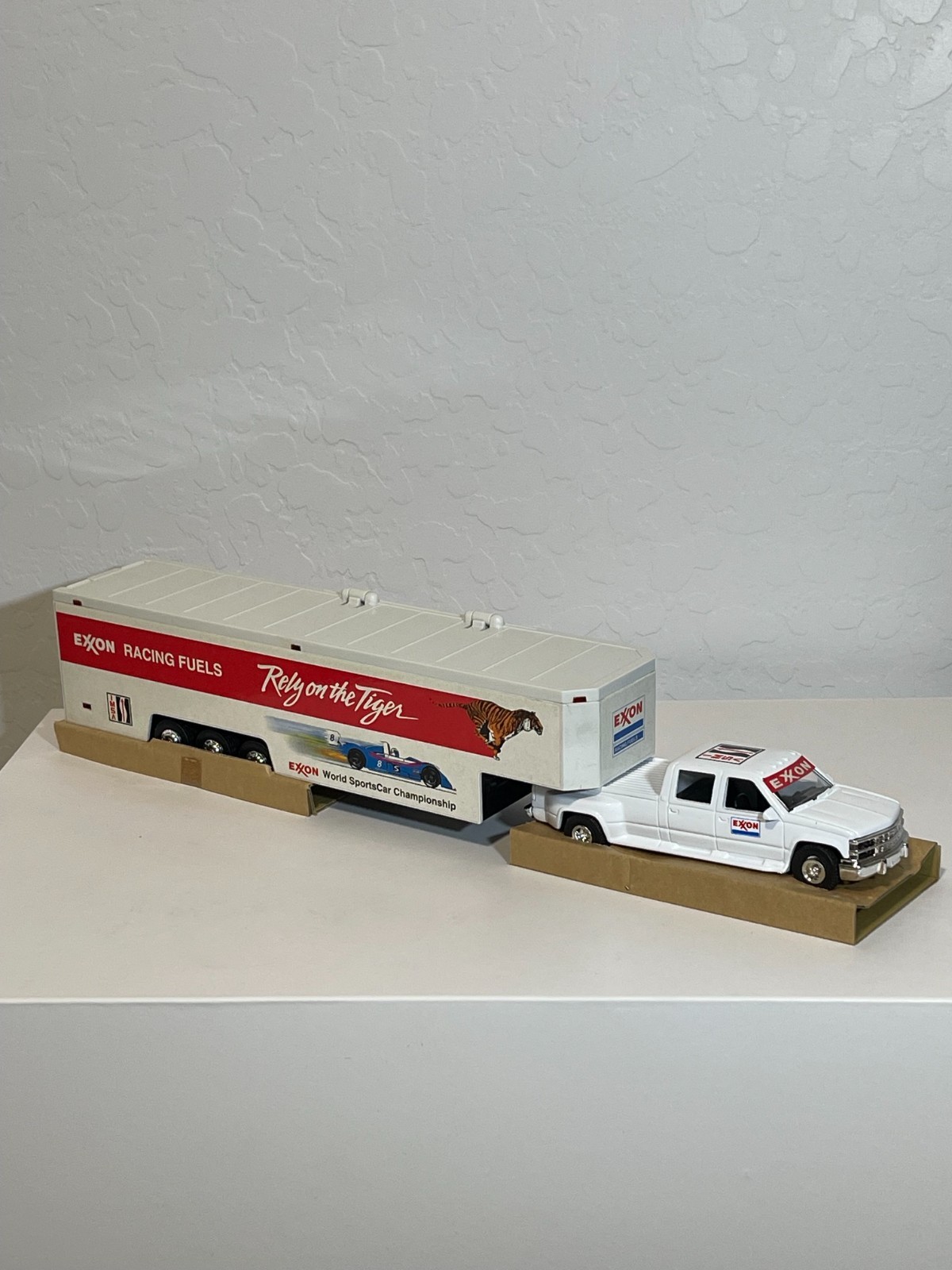 EXXON, 1996 Race Team Support Vehicle, Die Cast Collectible, Limited Edition EXXON, 1996 Race Team Support Vehicle, Die Cast Collectible, Limited Edition