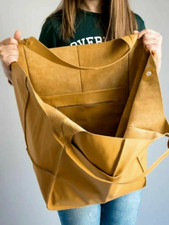 Large Capacity Shopping Bags Soft Leather Casual Tote Shoulder Bag Handbag Women picture