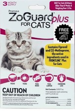 ZoGuard Preventative Treatment for Cats & Kittens  1.5+ Pounds Lb (3-Months) picture
