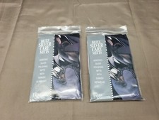 2 Blitz Silver Care Polishing & Cleaning (2) Mitts each with Tarnish Retardant  picture