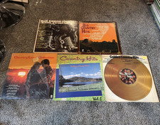 Estate Sale Various Counrty Vinyl LP Record's Lot of 5 picture