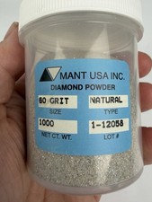 Mant INC NATURAL Industrial Diamond Powder 60 Grit 6oz picture