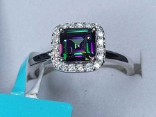 Sterling Silver Mystic Topaz Ring Size 7 picture