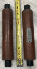 ANTIQUE WOOD 2 SIDED FOUNDRY MOLD /CASTING FORM PATTERN INDUSTRIAL ART STEAMPUNK picture