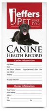 50 Canine Dog Puppy Health Record, Dog Vaccination Record, Pet Health Record picture