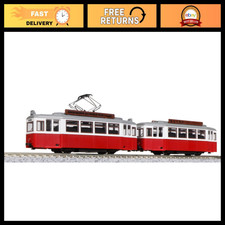 Classic N Gauge Red Train Model - Maitram Design, Detailed & Realistic, Collecti picture