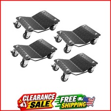 Car Wheel Dolly, 6000 lbs/2722 kg Car Moving Cart with Brakes, Set of 4 Piece... picture