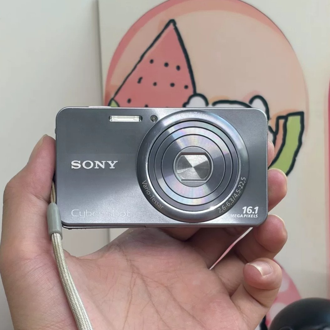 Sony Cyber-shot DSC-W570 CCD Digital Camera 16.1 MP 5x Zoom Silver Auto Focus Sony Cyber-shot DSC-W570 CCD Digital Camera 16.1 MP 5x Zoom Silver Auto Focus