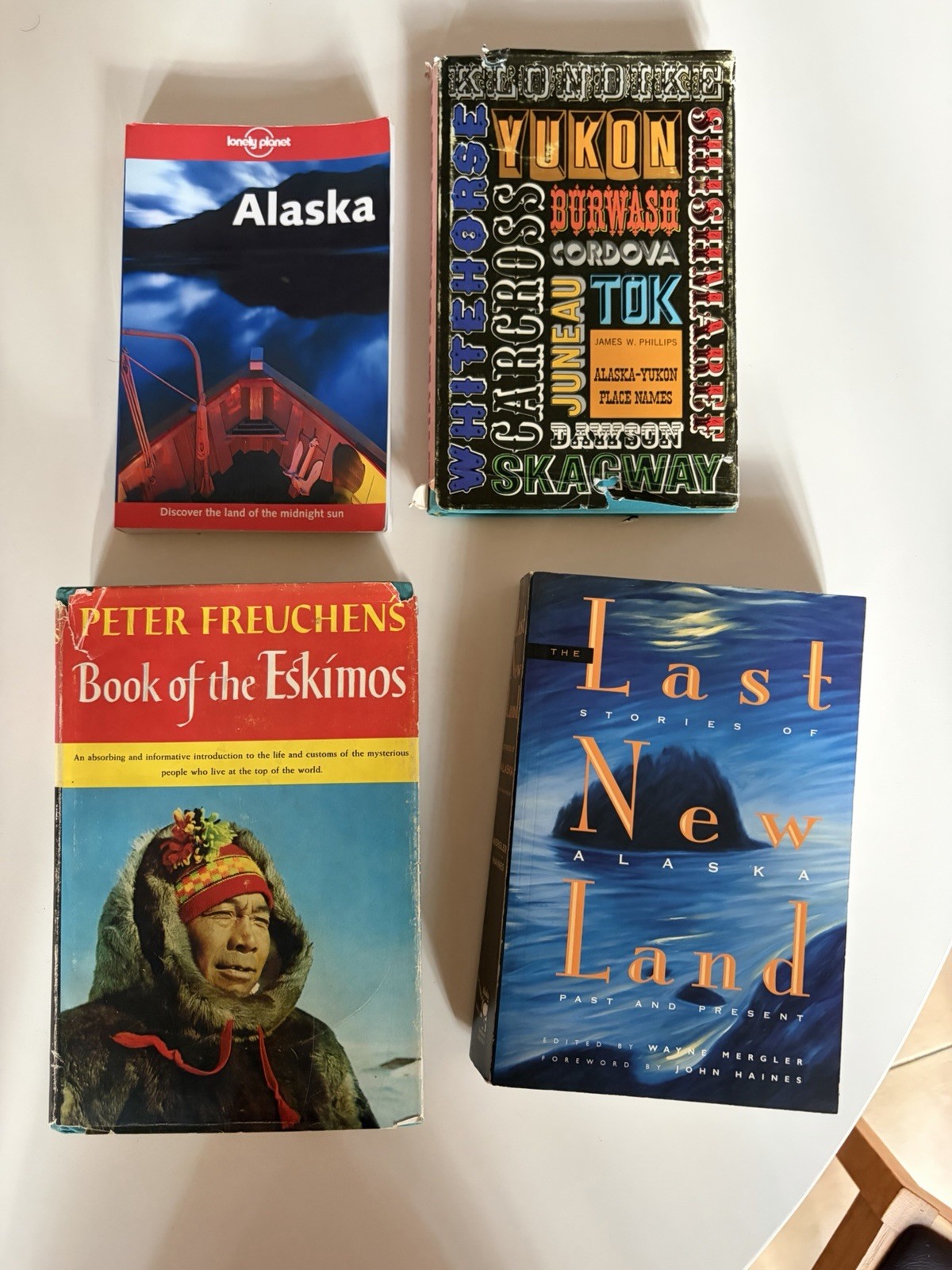 Vintage Alaska / Yukon Book Collection 4 Book Lot - Hardcover & Paperback & Map Vintage Alaska / Yukon Book Collection 4 Book Lot - Hardcover & Paperback & Map