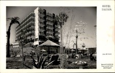 1960s Hotel Triton Jardines Benalmadena Torremolinos Malaga Spain RPPC Card picture