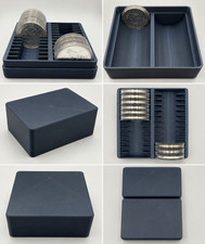 Storage box container 1oz Silver Coin or rounds in standard capsules - 26 slot picture