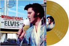 Elvis Presley – Elvis Live In Las Vegas 1970 LP 12" Gold Colored Vinyl Record picture