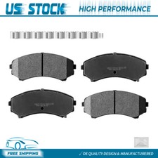 For Isuzu Axiom Rodeo Sport Mitsubishi Endeavor Montero Front Ceramic Brake Pads picture