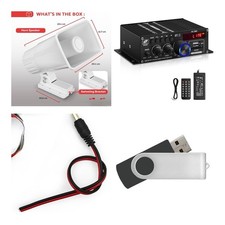 Ice Cream Truck Music Box Kit- LOUD! Bluetooth Or USB!! Omni 2 Replacement picture