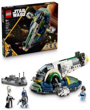 LEGO Star Wars: Attack of the Clones Jango Fett’s Starship 75433, 707 Pieces picture