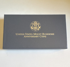United States Mount Rushmore Commemorative Anniversary Coins Modern Silver/Clad picture
