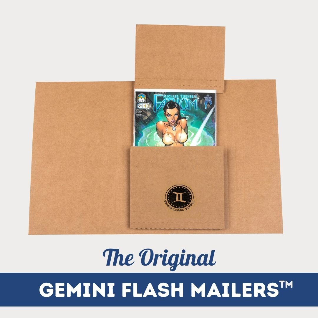 GEMINI Comic Book Flash Mailers (Ships comics, books, graphic novels, manga) GEMINI Comic Book Flash Mailers (Ships comics, books, graphic novels, manga)