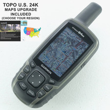 Garmin GPSMAP 64st w/ Maps Upgrade TOPO US 24K High Detail Trails Topographic picture
