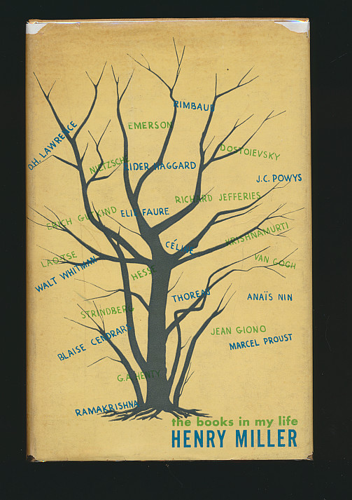 Henry Miller 1952 First Edition + Dust Jacket The Books in My Life Henry Miller 1952 First Edition + Dust Jacket The Books in My Life