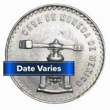 1 - 1978-1980 Mexico 1 Troy oz Onza .925 Silver Random Date picture