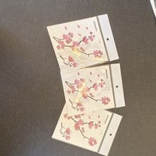 Cherry Blossom Temporary Tattoos (set Of 3) picture