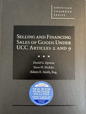 Selling And Financing Sales Of Goods Under UCC Articles 2 And 9 picture