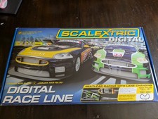 Scalextric Digital Jaguar XKR 25 Vs Jaguar XKR 33 C1275 Slot cars and track! picture