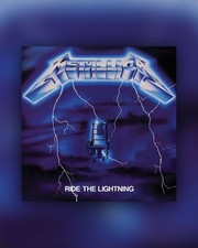 Metallica Ride The Lightning Album Cover Art Poster picture