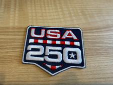 NFL USA 250th Anniversary Patch Red White Blue New 250 Super Bowl LX 60 picture
