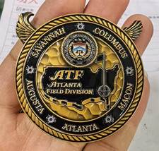 2026 ATF Atlanta Field Division Challenge Coin Sports +Bottle Opener Police 🔥!! picture