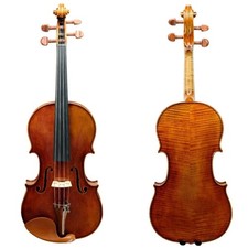 Guarneri del Gesù 1743 "Cannon" Handmade 4/4 Italian Spruce Maple Outfit Violin picture