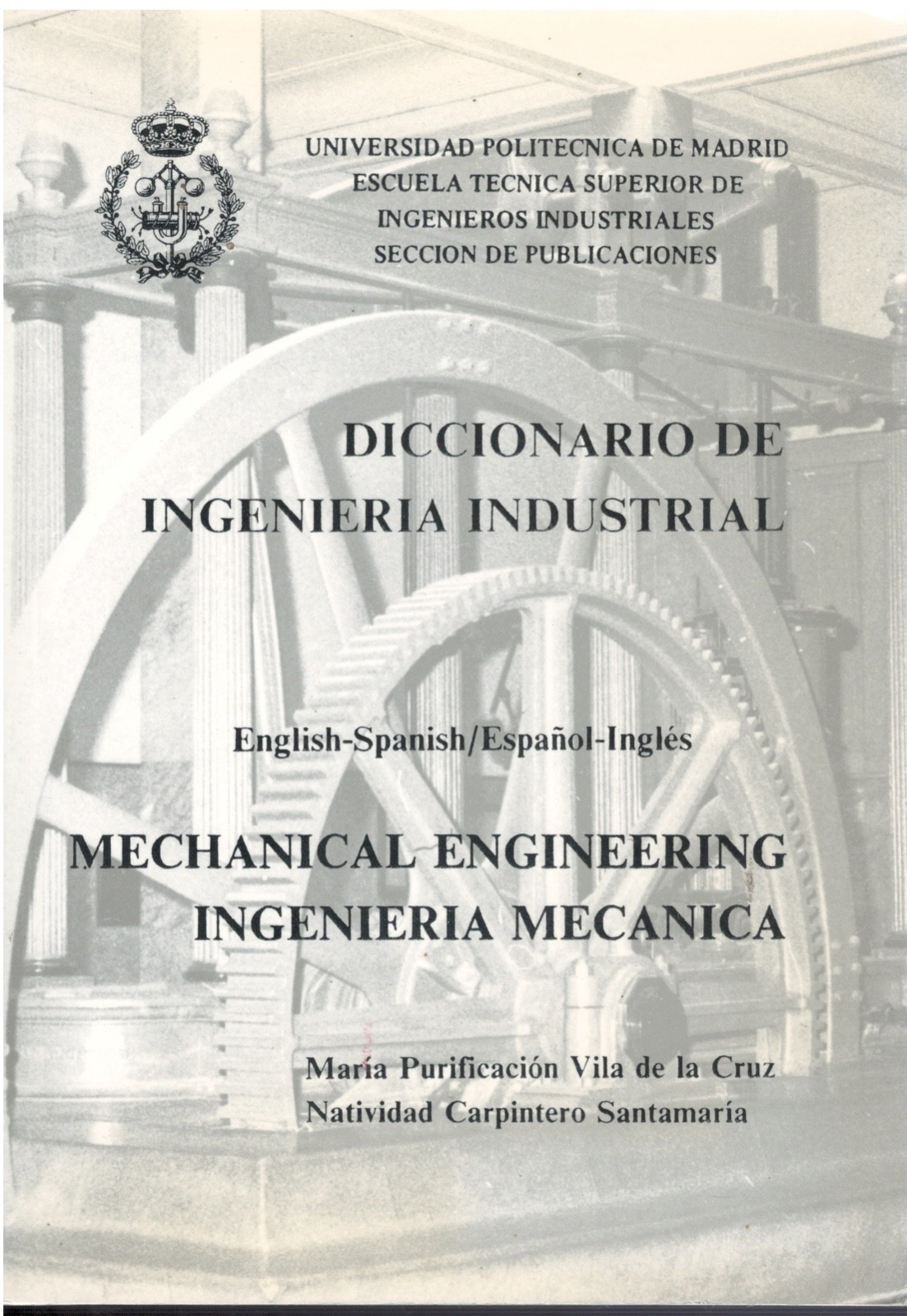 DICCIONARIO DE INGENIERÍA INDUSTRIAL (4 VOL. SET) (ENG. SPAN./SPAN.-ENG.)