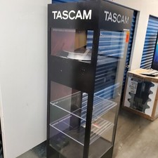 Tascam Music Equipment Store Display Shelf Unit Clear Case  picture