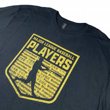 NEW Major League Baseball Players Association Team Issued T-Shirt Black • 2XL picture