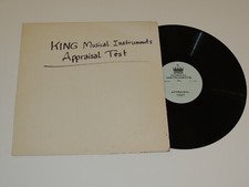 APPRAISAL TEST KING MUSICAL INSTRUMENTS SS-24487-01 Lp RECORD SPOKEN WORD RARE picture