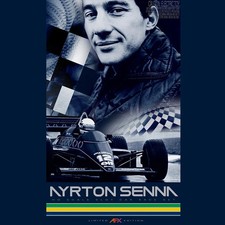 AFX 22112 Ayrton Senna Lotus Limited Edition HO Slot Car Racing Set Free Shippi. picture