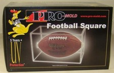 Pro Mold Full Size Football Holder Cube Display Case UV Protection picture