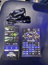 SEATTLE SEAHAWKS vs NE PATRIOTS 9/9/26 SGA  Commemorative Ticket & Schedule picture