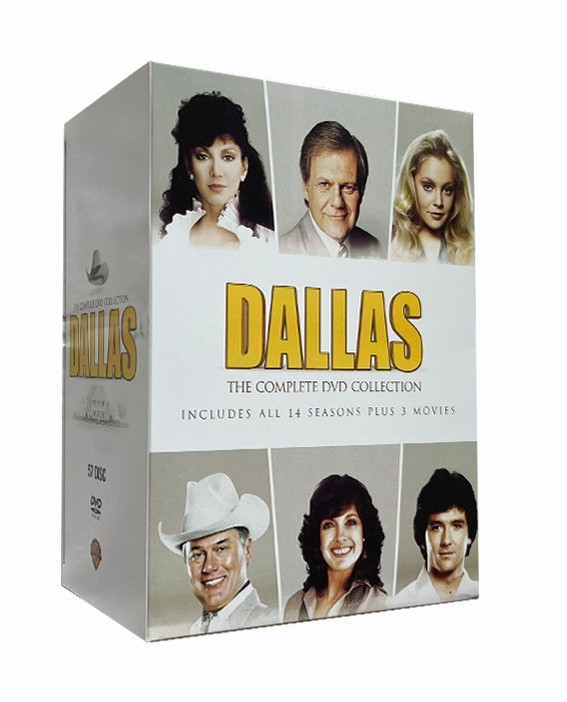 Dallas: The Complete Series Season 1-14+3 Movies (DVD 57-Disc Set) 1 Day Handing