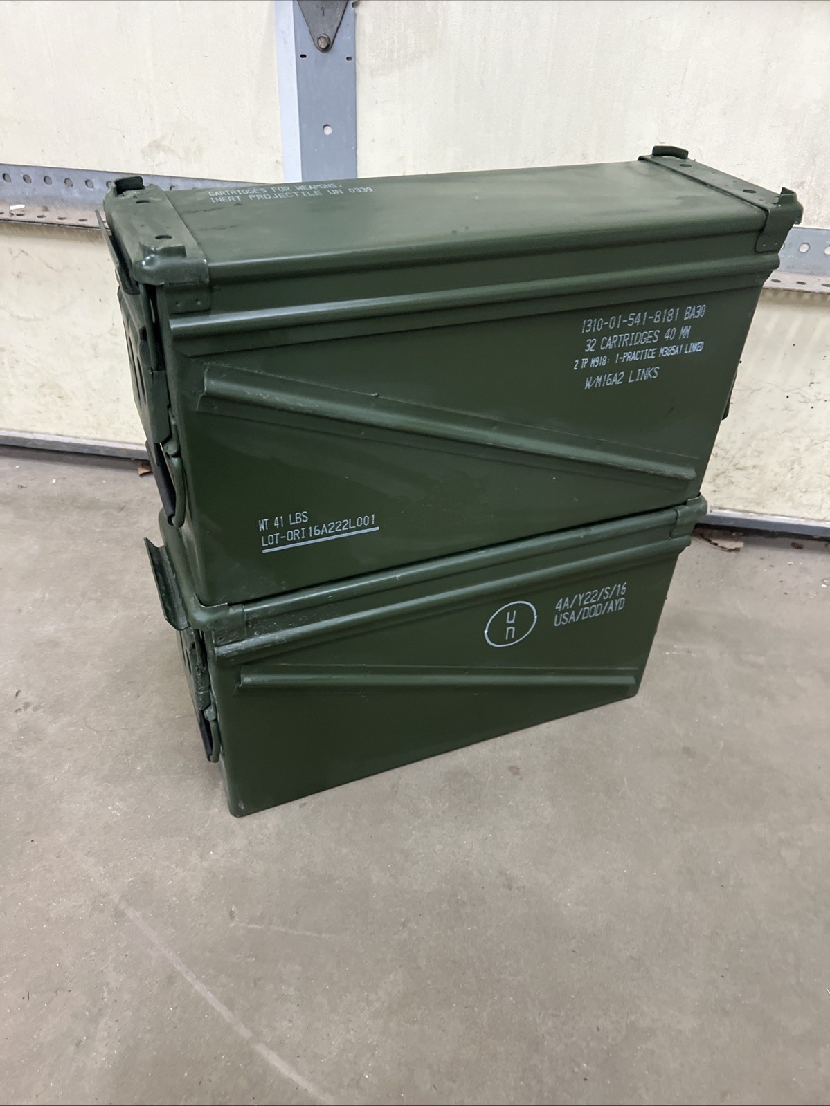 40mm PA-120 Ammo Can/Ammunition Box . 2-pack 40mm PA-120 Ammo Can/Ammunition Box . 2-pack